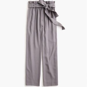 ✨J Crew Gray Point Sur Paper Bag Pant✨